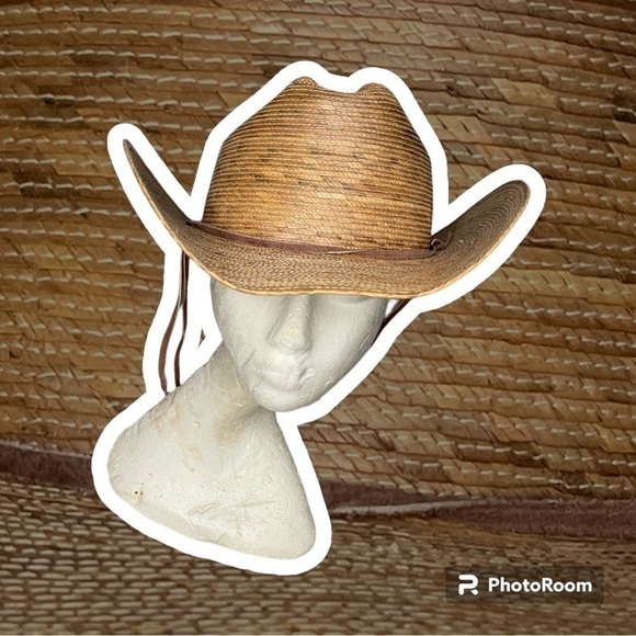 Tula handmade Austin, Texas garden summer wide brim hat - Picture 1 of 9